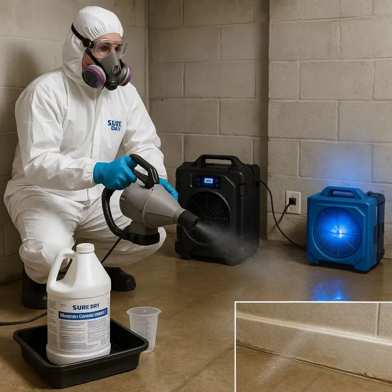 Sanitization and Odor Removal process in Richland County, SC