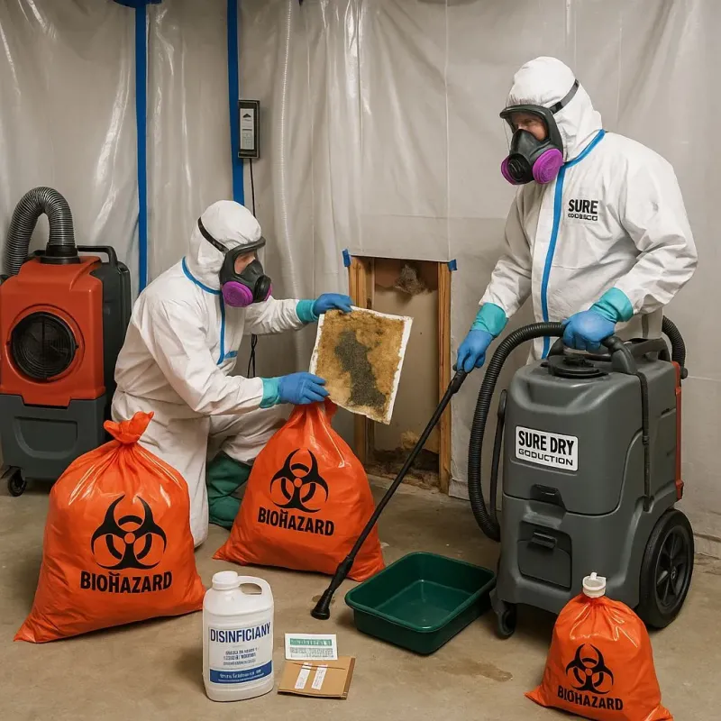Contaminated Water Handling Protocols process in Richland County, SC